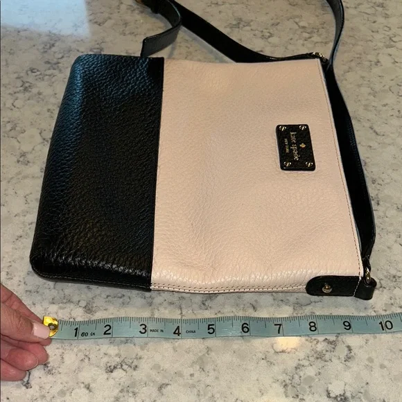 Kate Spade Black and Cream Crossbody Bag - Picture 8 of 9
